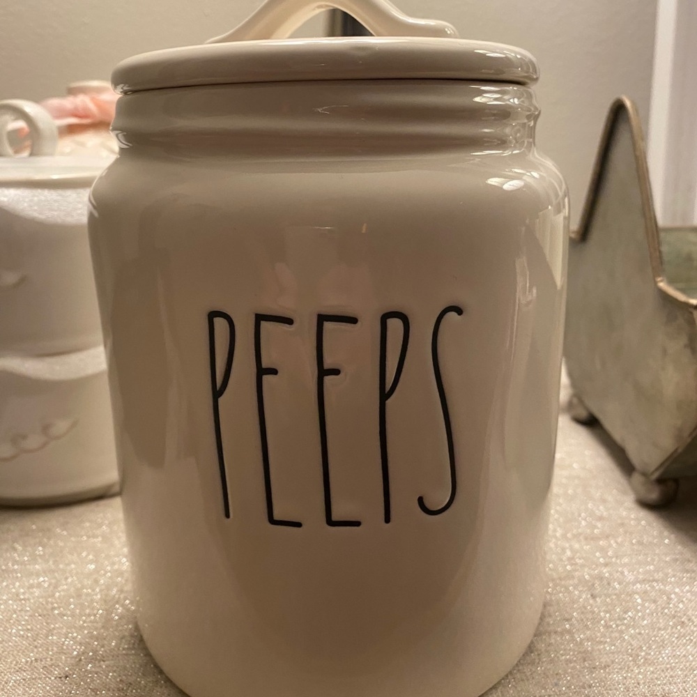 Rae Dunn Peep Peep Canister